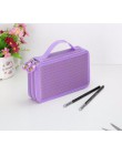 Szkoła oxford piórnik Kawaii 36/48/72 otwory Penalty Pencilcase duży pokrowiec na długopis Multi Kids wielofunkcyjne etui biurow