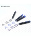 10pcs 2.6 / 3.4 czarny uniwersalny wieczne pióro wkłady wkład do pióra