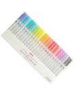 Kawaii 3 sztuk 5 sztuk/zestaw zebra mildliner kolor japoński podkreślić pokój kieruje fluorescencyjny długopis hak długopis kolo