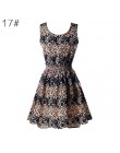 Nowa seksowna sukienka sukienka szyfonowa damska bez rękawów Sundress cienka Vestidos plaża kwiatowy Tank Mini sukienki Vestido 