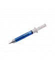 50 sztuk dziwne strzykawka długopis 0.7MM długopis wskazówka niebieski atrament dzieci prezent długopis uczeń szkoła długopis pr