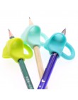 3pc magiczny uchwyt ołówek pomoc początkujący pisanie silikonowe zabawki dziecko podwójne kciuk korekta postawy pióro narzędzie 