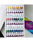 12/18/24 kolory 12ML tuba zestaw farb akrylowych lakier do paznokci artystyczny obraz farba do tkanin narzędzia do rysowania dla