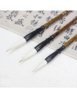 EZONE wełniany łasica szczotka do kaligrafii chiński pędzel do pisania na rysunek artystyczny akwarela tusz do malowania w szkol