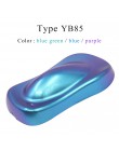 YB85 pigmenty kameleona akrylowy malowany proszkowo lakier kameleonowy barwnik do samochodów sztuka i rękodzieło ozdabianie pazn