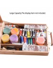 Drewniane sztalugi na malarstwo szkic sztalugi stół kreślarski Box farba olejna akcesoria do laptopa akcesoria do malowania dla 