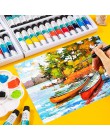 12/18/24 kolor profesjonalny zestaw farb akrylowych dla artysty malarza rysunek malarstwo Art Pigment Supplies