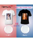 A4 atramentowy T-Shirt Transfer papier fotograficzny na ciemną lub jasną kolorowa tkanina bawełniana 10 arkuszy