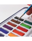 SeamiArt 12/18 kolor stałe zestaw akwareli dla dzieci rysunek wody kolor papieru blaszane pudełko Pigment akcesoria do malowania