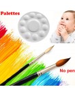 Plastikowa 10 siatka akwarela farba olejna malowanie taca mieszanie paleta rysunek artystyczny