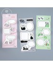 60 arkuszy/paczka Kawaii koty chłopcy śliczne karteczki Memo Pad płatek naklejki biuro szkolne szkolne materiały papiernicze