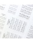 Domikee classic 2020 rok kalendarz pcv 6 otwory indeks dzielnik dla spiral binder planner notebooki artykuły biurowe A5A6