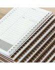 2020 2021 notebooki agendy dziennik z terminarzem tygodniowy Organizer spiralny Libretas A5 notatniki miesięczny papier pakowy h