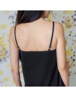 Na cienkich czarnych ramiączkach letnia sukienka damska koreańska jakość V Neck elegancka Sundress seksowna podomka Femme Vintag