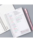 Dzienny tygodniowy miesięczny 2019 2020 Planner spiralny A5 notatnik czas Memo planowanie organizator Agenda szkoła biuro harmon