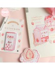 Mr Paper 30 sztuk/partia 8 wzorów różowy słodki przekąska notatnik kartki samoprzylepne notatnik pamiętnik kreatywny papiernicze