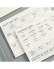 Notatnik organizator artykuły biurowe szkoła papiernicze Planner miesięczny/tygodniowy 60 karteczki wewnętrzne terminarz Book St