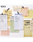 Wielofunkcyjna seria Form Retro stary papier notatnik notes piśmiennicze karteczki do notowania notatnik terminarz planer