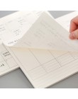 Notatnik organizator artykuły biurowe szkoła papiernicze Planner miesięczny/tygodniowy 60 karteczki wewnętrzne terminarz Book St