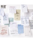 30 Page/pack Kawaii Planner nastrój Story kartki samoprzylepne notatnik płatek naklejki Offce szkolne materiały papiernicze