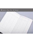 Fromthenon notes podróżnika Filler Papers na miesięczny tygodniowy Plan Planner Retro pamiętnik Refill wewnętrzny rdzeń Vintage 