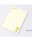 Summer Cute Series notatnik Filler Papers A5/A6 kolor wewnętrzny rdzeń Planner strona wewnętrzna prezent papeterii