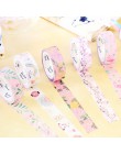 1 sztuk DIY japoński papier dekoracyjna taśma klejąca Cartoon romantyczny cherry Washi taśmy/naklejki z taśmy maskującej rozmiar