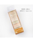 20 sztuk/paczka wielobarwne taśmy Washi Scrapbooking klej dekoracyjny taśmy papierowe japońskie naklejki papiernicze