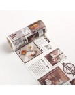 1 sztuk Vintage taśma Washi spadek Film taśma maskująca pamiętnik Diy Scrapbooking Bullet Journal Diary papiernicze szkolne mate