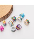 20 sztuk Mini kolorowy zestaw taśm washi wodoodporna malowanie taśma dekoracyjna naklejki diy Scrapbooking etykiety taśmy maskuj