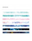 NOVERTY fantastyczna gwiazda Rainbow Washi taśma maskująca pamiętnik DIY dekoracje naklejki do scrapbookingu taśma dekoracyjna p