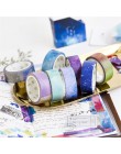 NOVERTY fantastyczna gwiazda Rainbow Washi taśma maskująca pamiętnik DIY dekoracje naklejki do scrapbookingu taśma dekoracyjna p