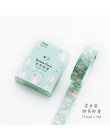 Różne kwiatowe taśmy washi Tape DIY dekoracyjne maskowanie taśma klejąca do scrapbookingu i ozdoba do telefonu komórkowego