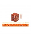 2 sztuk/partia chiński element złota taśmy washi Tape zestaw naklejki scrapbooking etykiety taśmy maskujące szkolne materiały bi