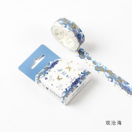 Totemy motyw taśmy washi tape diy wystrój naklejki scrapbooking maskująca dekoracja papierowa taśma klejąca szkolne
