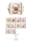 Alideco 1 sztuk Washi taśmy maskujące Retro kawy kwiat klej dekoracyjny Scrapbooking papier do majsterkowania japoński naklejki 