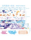 8 sztuk/paczka wzornictwo chińskie Wistaria las Sakura kot japonia zestaw taśm Washi klej taśma DIY do scrapbookingu etykieta sa