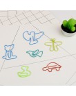 TUTU 30 sztuk/partia Cute Cartoon kształt zwierząt spinacze do papieru kreatywny ciekawe zakładka do książki klips do notatek w 