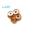 30 sztuk 35mm kolorowe serce Binder klamra pierścień pierścień grzyb otwór pierścień okrągły wiążące plastikowe płyty klamra Hoo