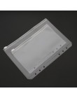 A5/A6 pcv segregator Folder Holder Zipper niski profil styl spiralny Plan torby do przechowywania plik kartonowe opakowanie darm