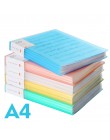 A4 Folder książce informacji, spinacz do papieru Folder uczeń foldery torba wielowarstwowy przezroczysty Folder na dokumenty A4 