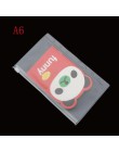 A5 A6 PVC prezentacja segregator Folder Zipper torebka zwięzły Diario Planner & amp spirala składanie produktów posiadacz karty