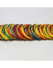 100 sztuk/paczka kolorowe natura opaski gumowe 38 mm School Office Home przemysłowe gumki moda papeterii pakiet posiadaczy