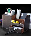 Wielofunkcyjny pojemnik z przegródkami na biurko obsadka do pióra długopisy stojak ołówek organizator na biurko akcesoria biurow