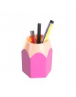2018 nowy kreatywne pióro wazon naczynie na kredki stojak na pędzle do makijażu biurowe biurko estetyczny pojemnik materiały biu