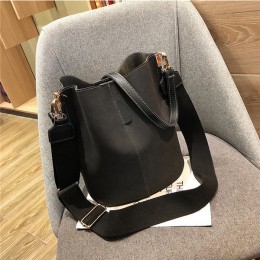 Torba damska torba na ramię o dużej pojemności vintage matowy PU torebka damska skórzana luksusowy projektant bolsos mujer czarn