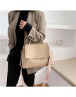 Skrzynki torby damskie torebki o dużej pojemności kobiety PU torba na ramię kobiece Retro codzienne skrzynki Lady eleganckie tor