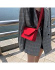 RanHuang nowy przyjeżdża 2019 kobiet Pu skórzane torby na ramię dziewczyny krótkie klapy damskie Casual Messenger torby torby Cr