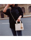 Luksusowa markowa torba typu Tote 2020 modna nowa wysokiej jakości torebka damska ze skóry lakierowanej Lingge Chain Shoulder ba