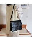 [BXX] wzór z kamieniem torby na ramię ze skóry pu dla kobiet 2020 jesień marka projektant torba na ramię kobiece torebki HI917